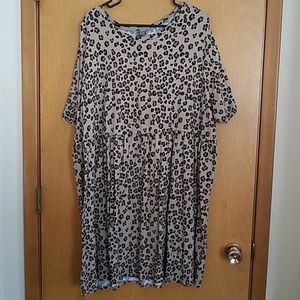 Wild Fable Cheetah Smock Dress